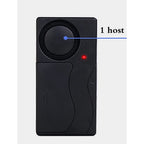 Wireless Vibration Bike Alarm With Remote Control Anti-Theft Alarm 110dB Loud Bike Door Window Motorcycle Security Alarm System
