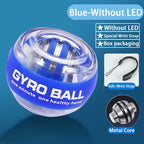Self-Starting Wrist Ball-Lightweight Portable Silent Stress Relief Tool for Daily Use Non-Slip Hand Trainer for Office/Gym/Home