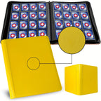 1024 Pockets Trading Card binder, Premium 16 Pockets Card Holder Folders, Side Loading Card Album for Sport, Game Card