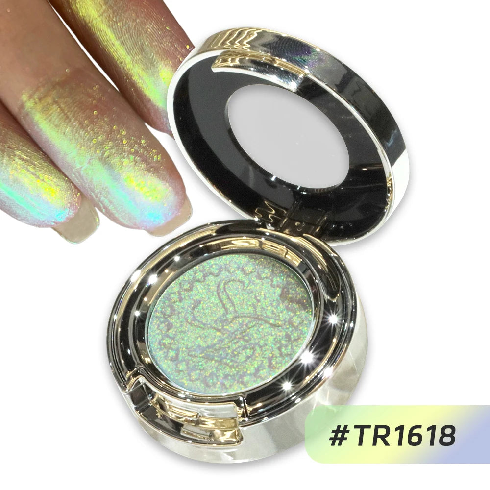 Shiny Duochrome Eyeshadow Long-lasting High Quality Glitter Eye Shadows Cosmetic Makeup