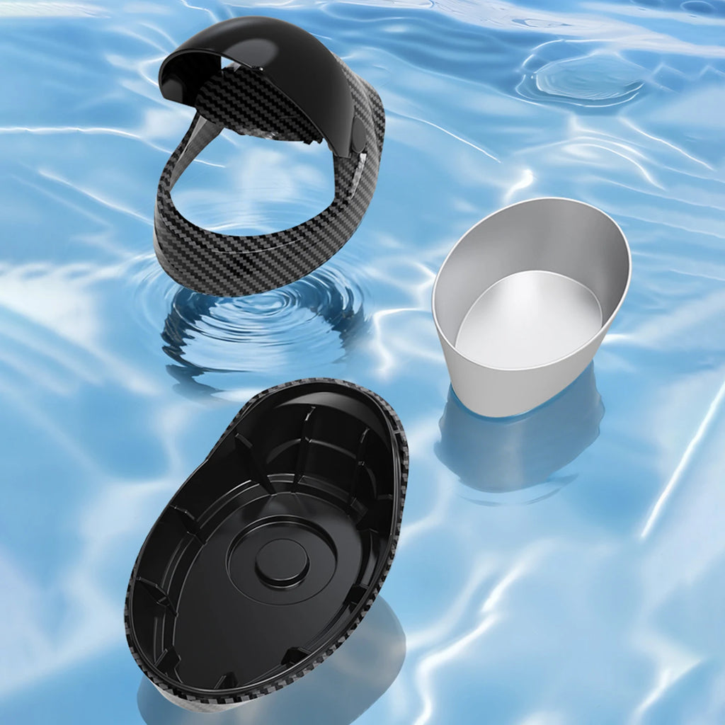 New carbon fiber motorcycle helmet shaped ashtray, suitable for car, home, office, and as a high-end creative decoration