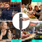 Electric Automatic Red Wine Opener Set Multifunction Wine Stopper, Wine Pourer, Electric Bottle Opener Gift Set for ins Style