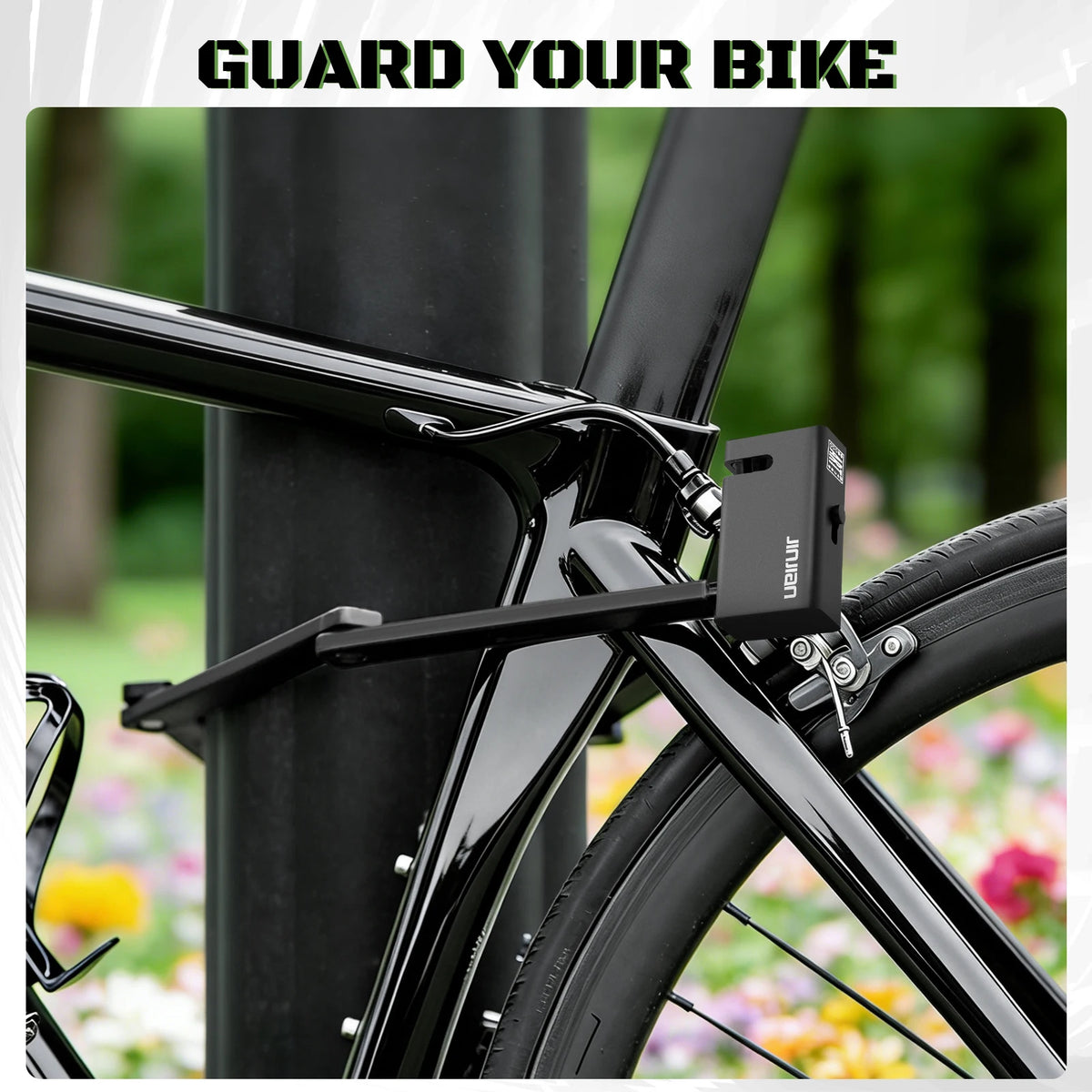 Bicycle High-security Folding Lock 100CM Bicycle Lock Thickened Thickened Anti-shear Bicycle Lock Rotatable Lock Head Bike Lock