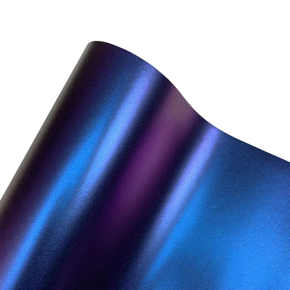 Sparkle Metallic Chameleon Vinyl Wrap Film Roll Purple To Blue Car Adhesive Vinyl Motorcycle Decal Wrapping Car Film Covering