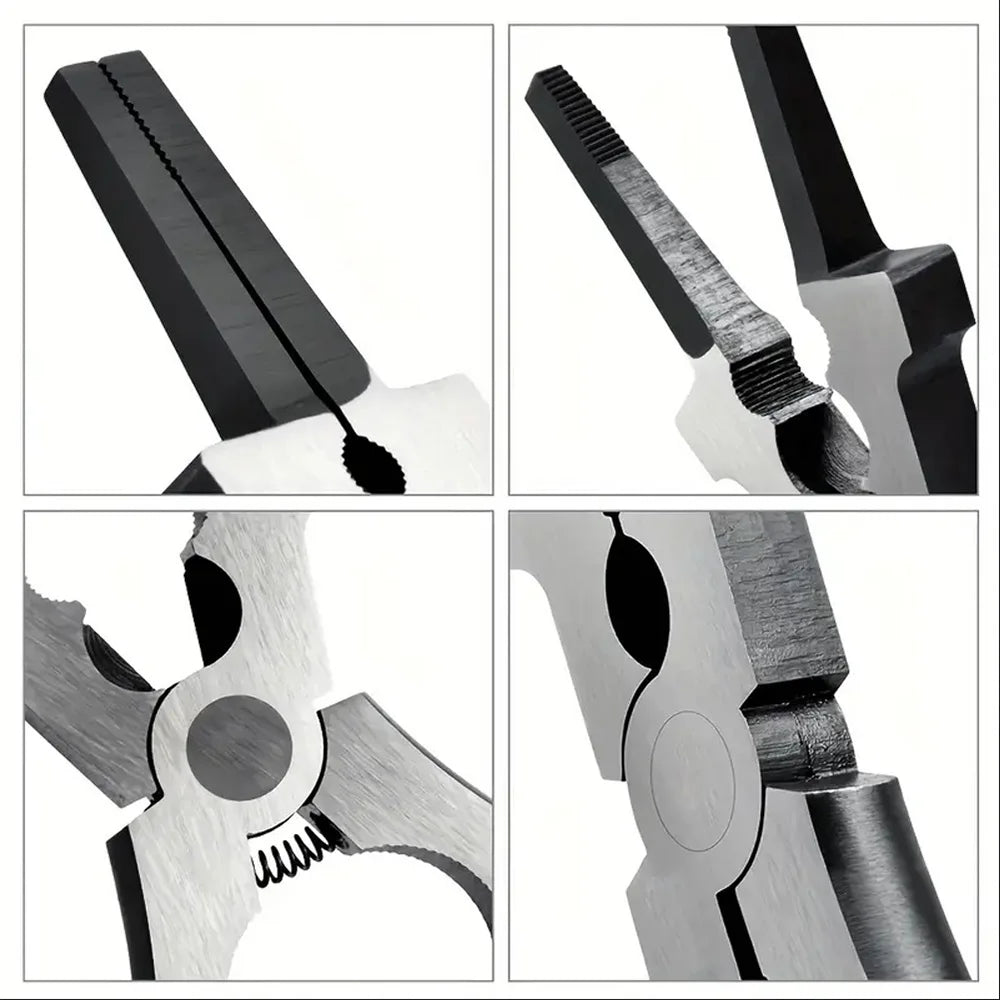 8 Inch MIG Welding Pliers Multi-Function Wire Cutting Pliers with Insulated Handle