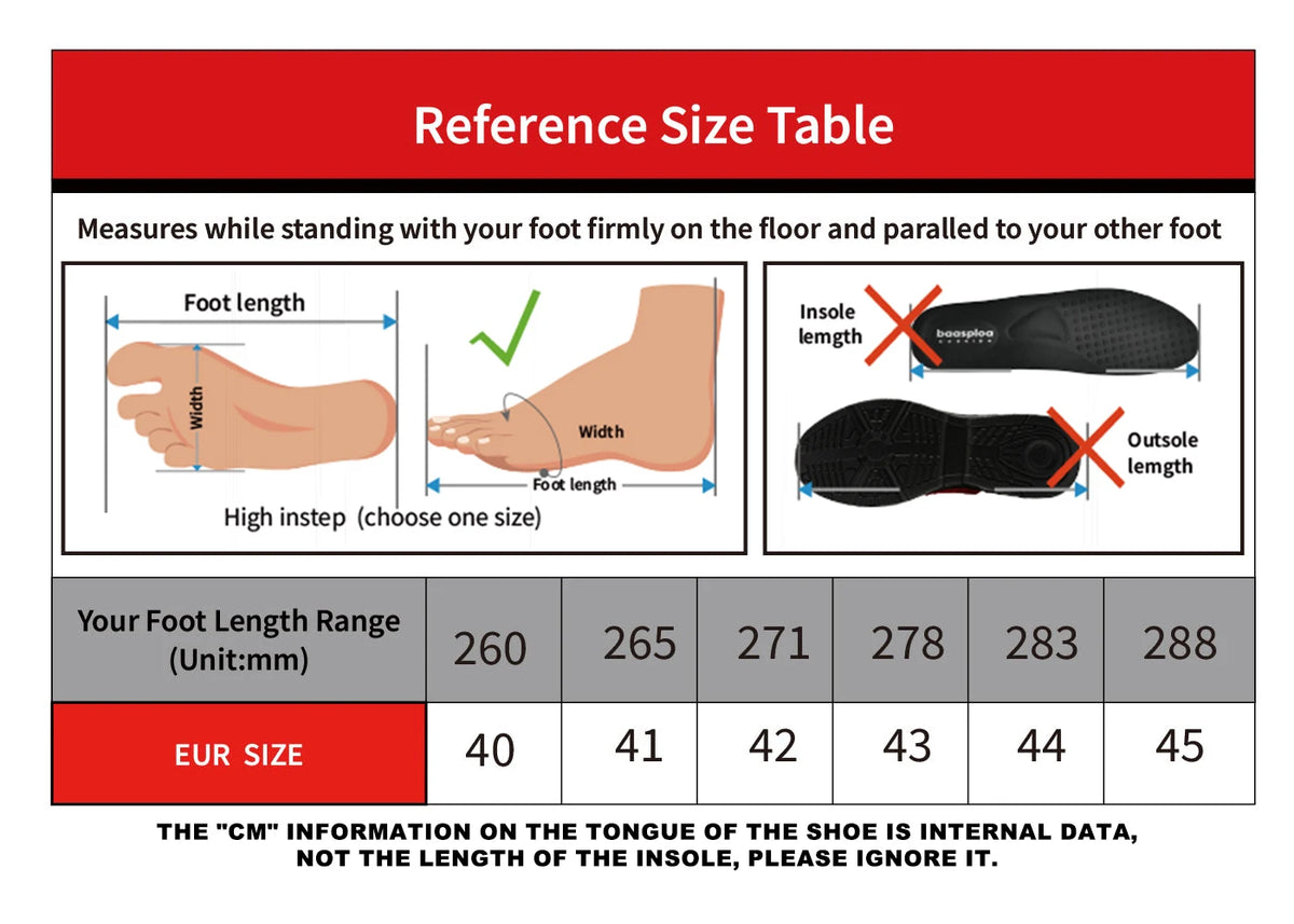 Baasploa New Hiking Shoes Men Casual Mesh Breathable Elastic Buckle Sneakers Male Outdoor Lightweight Non Slip Walking Shoes