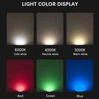 10PCS/lot IP67 Outdoor Lighting 1W3W5W for Garden Yard Step Stairs Floor Deck Recessed Inground Lamps LED Underground Spotlight