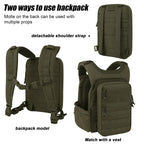 KRYDEX 500D Tactical 50 oz Hydration Backpack Modular 1.5L Water Bladder Bag Pack Hunting Outdoor Hiking Accessories