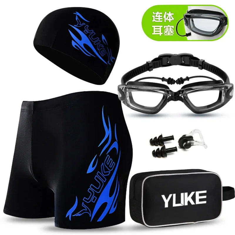 Blue transparent / XL