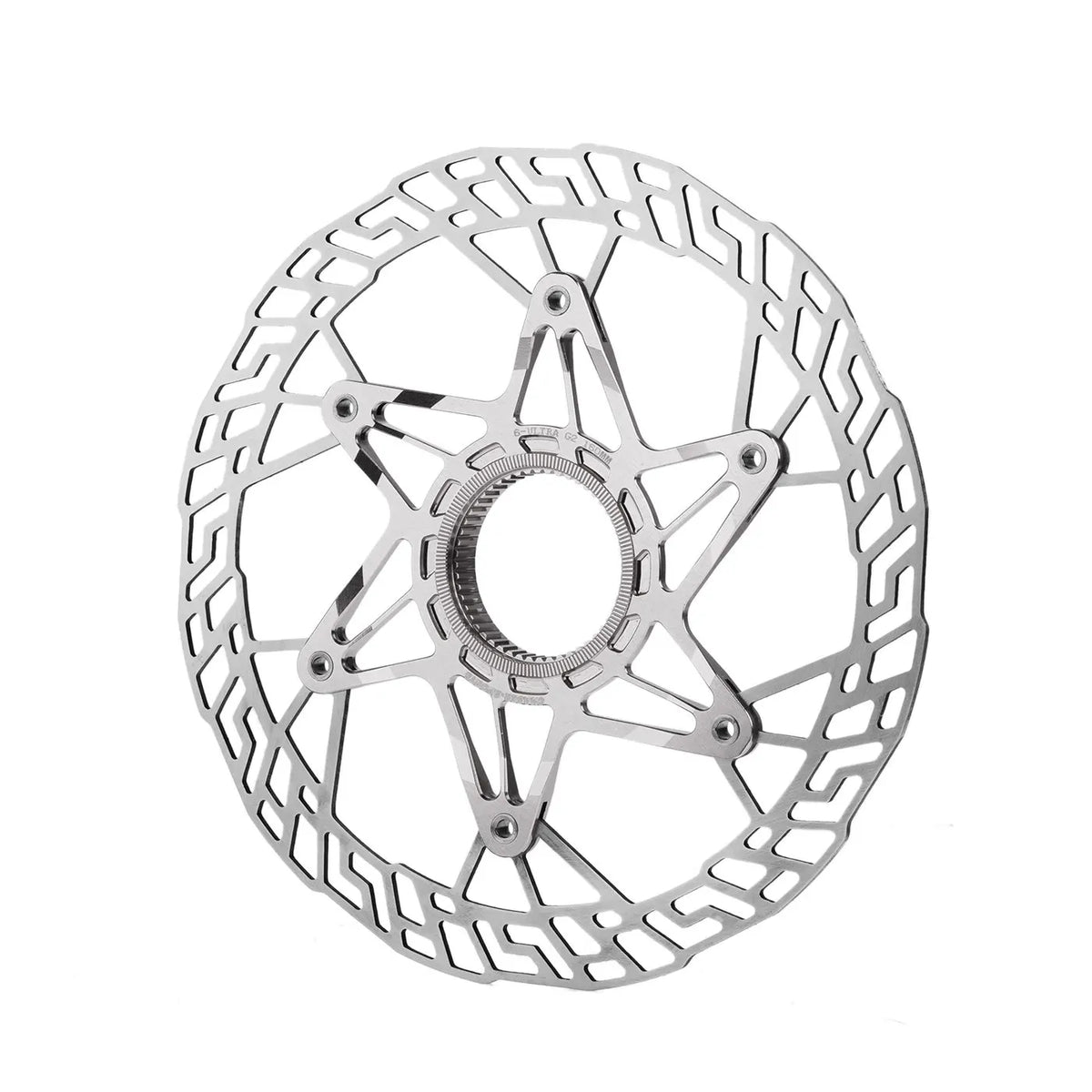 Chaser New 6-ULTRA G2 Ultralight Center Lock Disc Brake Discs Road Bike Gravel Disc Brake Disc 160/140mm Without Locking Cover