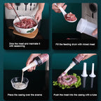 Sausage Maker Sausage Stuffer Jerky Gun Manaul Meat Syringe Home Made Homemade Sausage Tool Small Sausage Tool Sausage Filler