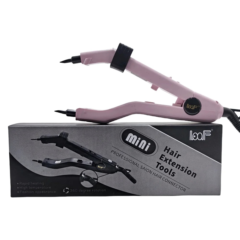 1Pcs  2024 New Temperature210℃ Hair Connectors Keratin Bonding Heat Iron Hair Extension Mini Heating Tip Adjustable Tools