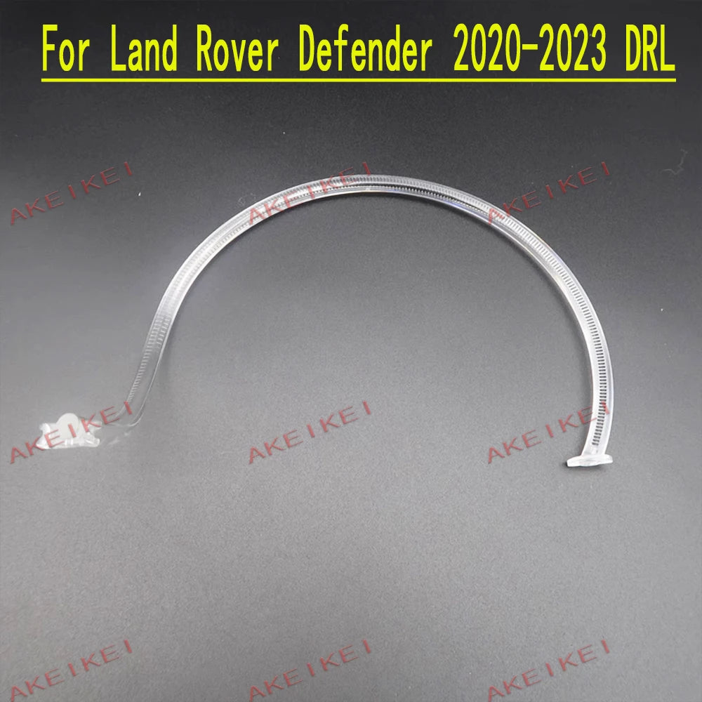 For Land Rover Defender 2020-2023 DRL Board Car DRL Headlight Light Guide Strip Daytime Running Light Tube Bar