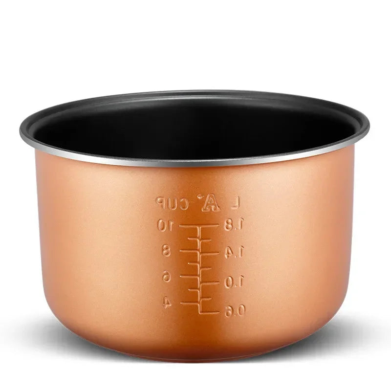 304 Stainless Steel Rice Cooker Inner Pot Replacement Liner, Nonstick Cooking Bowl