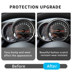 Car Tachometer Decoration Ring For Mini Cooper S F56 F55 F54 F60 Clubman Countryman Dashboard Panel Frame Cover Trim Accessories