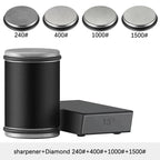 2025 Rolling Knife Sharpener Kit For Straight Edge Roller Knife Sharpening With Industry Diamonds Chef Knife Set Fast Delivery