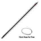 Elecqueen Spring Loaded Bottle Filler,Stainelss Steel Tip Bottling Wand with 3/8'' Tubing, Homebrew Large Traffic Beer Transfer