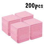 20/600pcs Lint-Free Nail Wipes Gel Cleansing Tissues Aluminum-Free Nail Polish Remover Pads for NaiArt Beauty Cleaning Care Tool