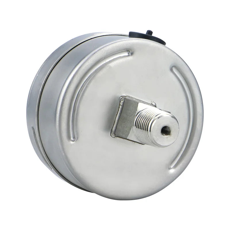 MAIRUIKSI Dry Pressure Gauge 60mm Back Mount 1/4 BSP(G) Vacuum/Pressure -1-0 to 0-600bar