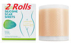4cmx150cm Silicone Scar Sheets Removal Strips Silicone Gel Scar Strip For Acne Keloid Surgery Burn Treatment Scar Patch Hot Sale