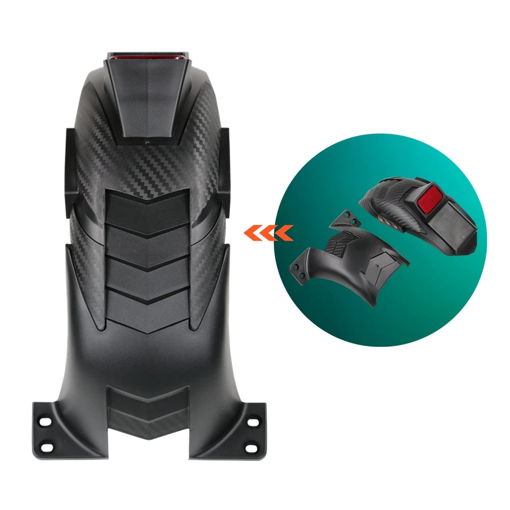 VSETT Extended Rear Mudguard for VSETT 10+ 10 APEX Plus Electric Scooter Fender Wheel Cover Tyre Wing Mud Guard Splash Board