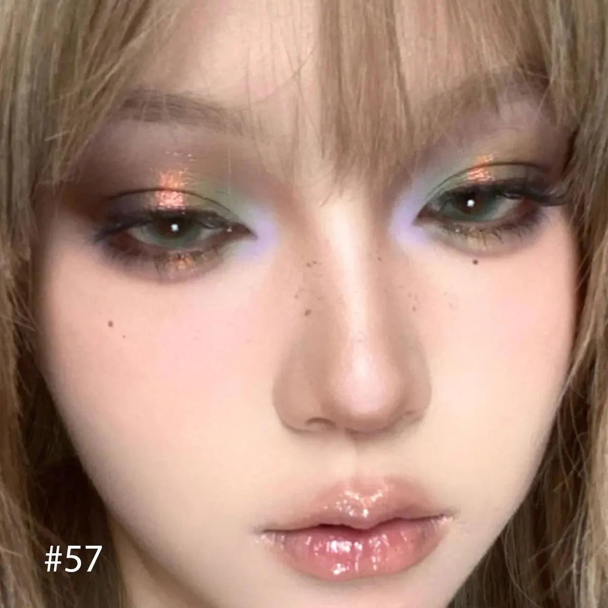 Girlcult Hallucination Eyeshadow Palette 8-Color Silky Powder Matte & Shimmer - Style 57-59
