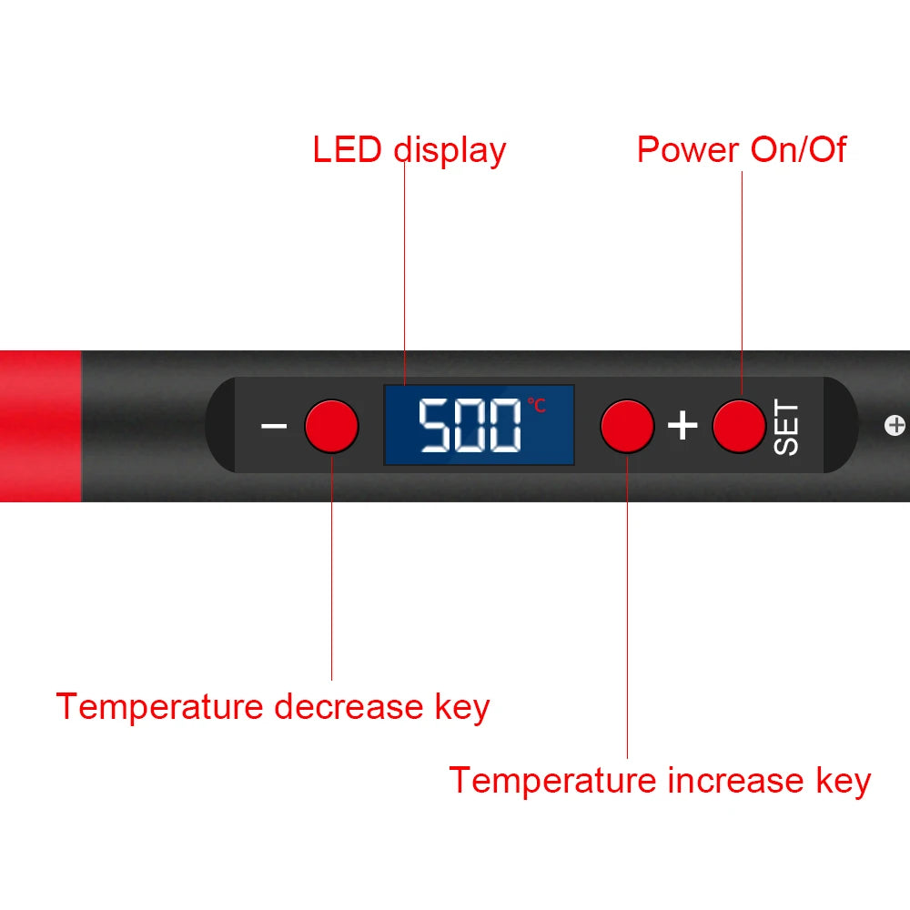 T12 series T65 Digital Electric USB Soldering Iron Kit Set Mini Smart Adjustable Temperature welding tool 180-500℃