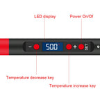 T12 series T65 Digital Electric USB Soldering Iron Kit Set Mini Smart Adjustable Temperature welding tool 180-500℃