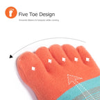 AONIJIE 3 Pairs Five Toe Running Socks Low Cut Coolmax Nylon Lycra, Sizes S- L