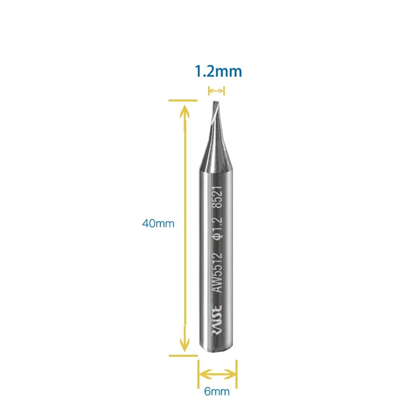 Key Cutter Milling Cutter with Resistant to breakage for Wenxing DEFU Manual Vertical Key Duplicating Machine Locksmith Tools