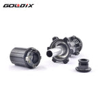 GOLDIX R390 unmarked 24H sealed bearings, ultra-light 338g four-pawl road bike hub compatible with SHIMANO SRAM 11/12S cassettes