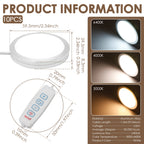For Bambu Lab Led Lamp Kit Adjustable Light Kit Led Light Parts Hardware DIY Model white /warm/cold light Lamp shell 001