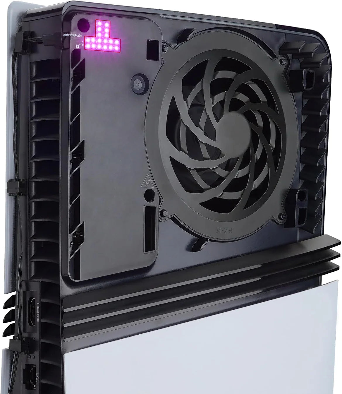 Elevate Your PS5: Dazzling RGB LED Logo Kit, 7 Colors, 40 Effects