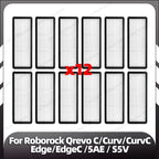 Fit for Roborock Qrevo C/Curv/CurvC/CurvC PRO/Edge/EdgeC/5AE/S5V/S5X/5AI/5XC Main Side Brush HEPA Filter Mop Pad Dust Bag Parts