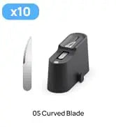 HOZO Ultrasonic Cutter with Auto Power Adjustment 6-in-1 Blades for Precision Cutting Hobby Craft Model Making Gloves Given Away