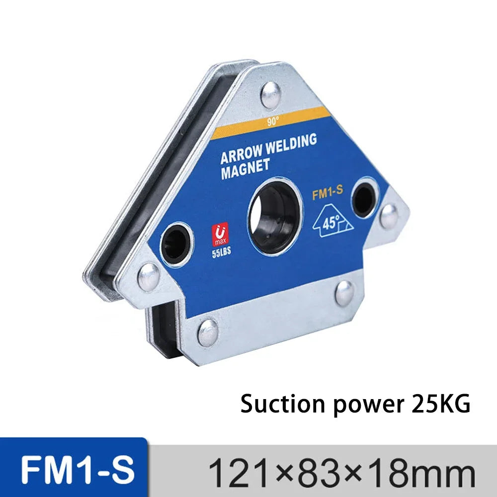 12.5/25/50/75Kg Magnetic Welding Holders Angle Solder Arrow Magnet Weld Fixer Positioner Ferrite Holding Auxiliary Locator Tools
