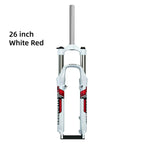 MAGICBROS 26-Inch Shock-Absorbing Front Fork for Mountain Bikes - Disc Brake & V-Brake Compatible Bicycle Front Suspension