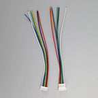 10 pcs 100mm Mini Micro Jst 1.25 2/3/4/5/6 Pin Male Female Plug Connector With Wire 1.25mm 2pin/3pin/4pin/5pin Cable 2p/3p/4p/5p