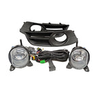 Car LED Fog Lights Fog Lamp cover For Toyota Corolla 2004 2005 2006 European Version Harness Wiring Cover Grille Halogen bulb