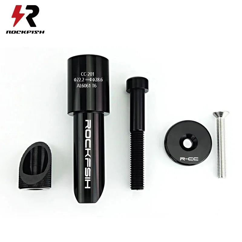 Rockfish Kids Bike Stem Adapter 22.2mm to 28.6mm CNC Head Tube Conversion Core