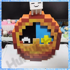 Wall Clock Annoying Villagers Game Peripherals Quartz Clock Digital Wall Clocks Cartoon Home Living Room Bedroom Decoration Gift