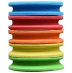 10/50 Pcs Winding Board Spools Fishing Fishing Hook Foam Spool Trace Wire Swivel Tackle Fish Line Winding Board EVA Foam Tools
