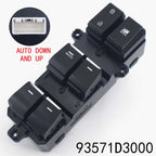 Front Left Master Power Window Switch 93571-D3050 for Hyundai Tucson 2015-2019