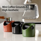 Espresso Coffee Knock Box Grounds Container Anti-Slip Dump Bin 450ml, Multiple Colors