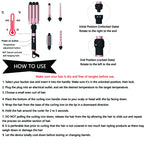 5 in 1 Hair Curler Multifunctional Curling Iron Hair Styler Salon Styling Tool Bending Curling for Home Travel Daily Use