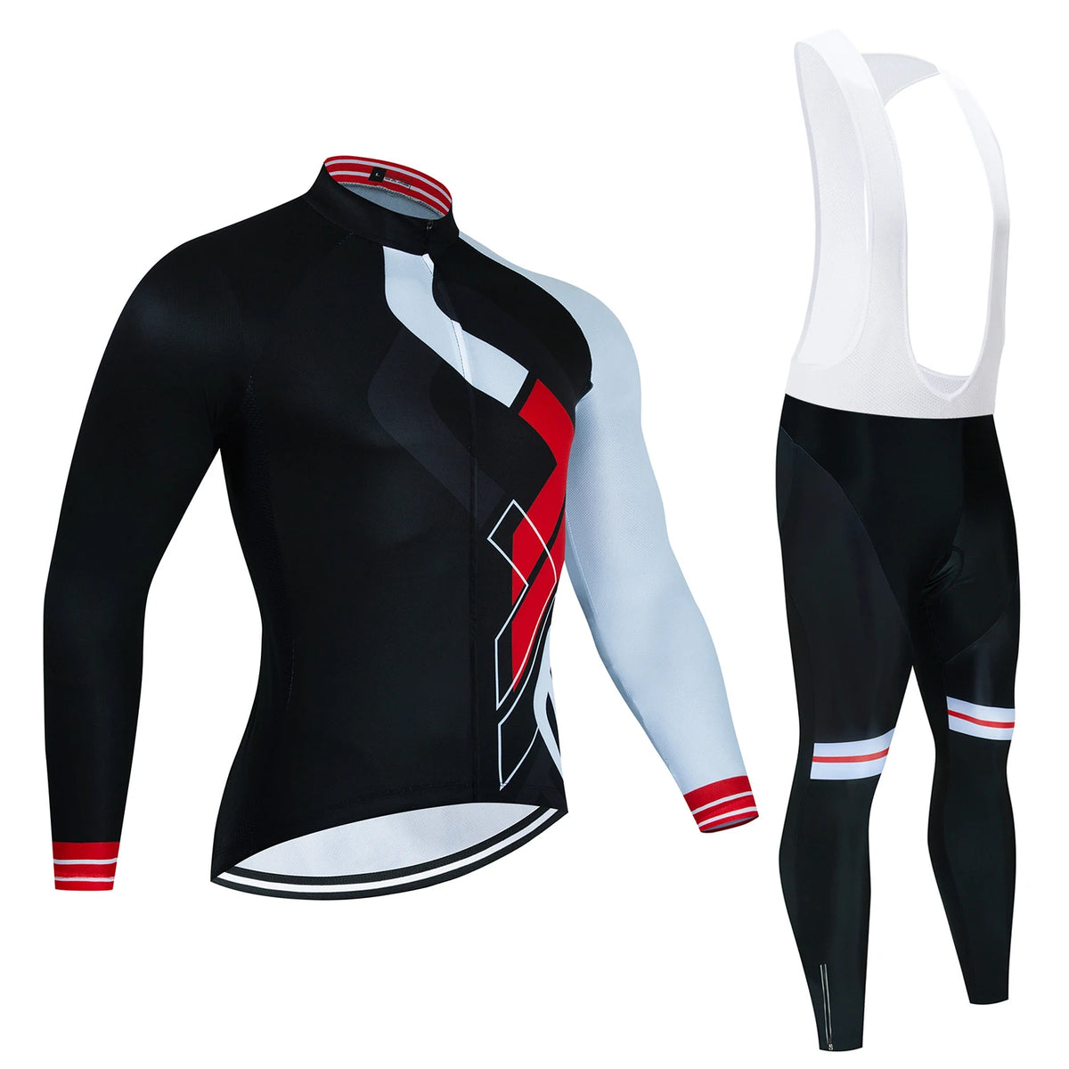 Warm Winter Thermal Fleece Cycling Jersey Sets Men Outdoor Riding MTB Ropa Ciclismo Bib Pants Set Pro Team Cycling Clothing 2025