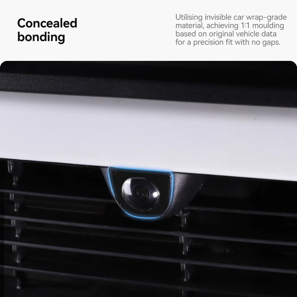 YZ Front Camera Protection for 2025 Tesla Model Y Juniper Car Accessories for Model Y L Lens Guard Anti Collision Waterproof