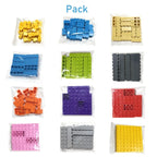 100pcs 2x6 Dot DIY Building Blocks Thick Figures Bricks Educational Creative Size Compatible With 2456 Plastic Toys for Children