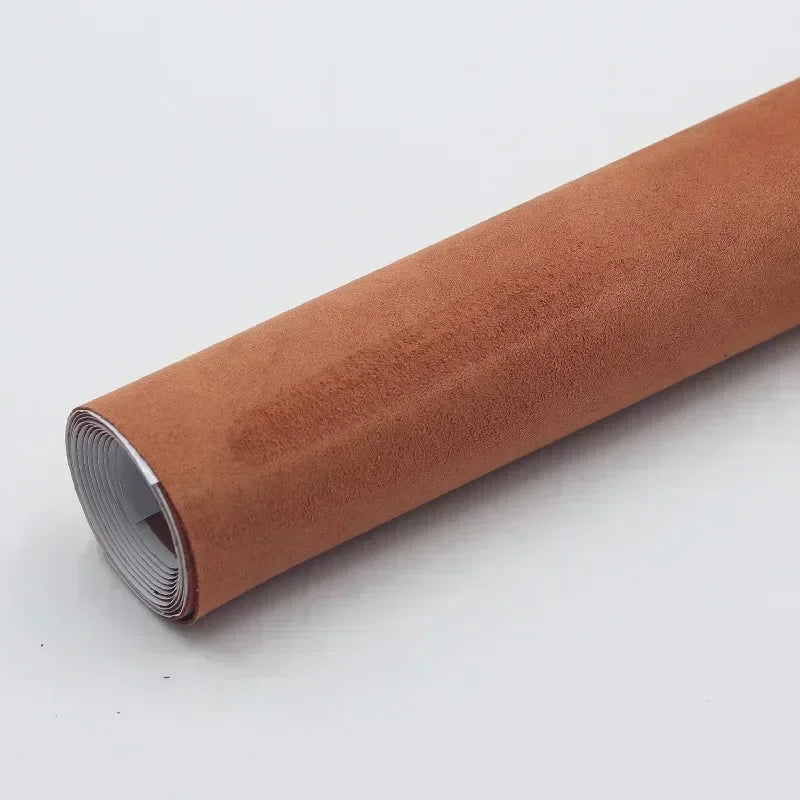 200x150cm Upgrade Large Size Suede Leather Four-sided Elastic Self-adhesive Leather for Car Interior Jewelry Box Leather Sticker