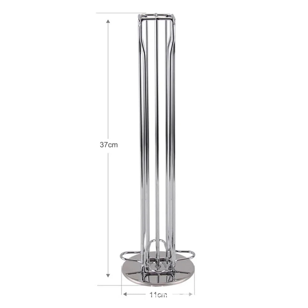 1PC 40 Pod Coffee Capsules Nespresso Coffee Pods Holder Rotating Rack Coffee Capsule Stand Storage Shelve Organization Holder